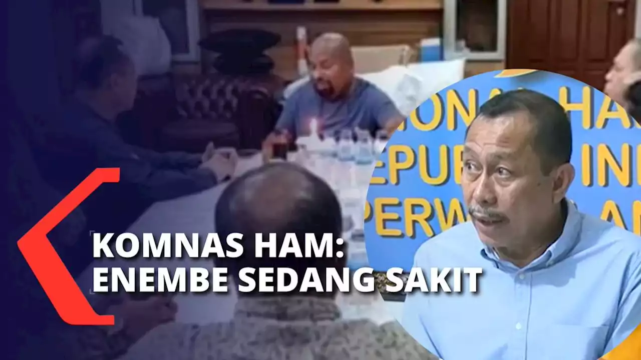 Komnas HAM Temui Gubernur Papua: Lukas Enembe Sedang Sakit