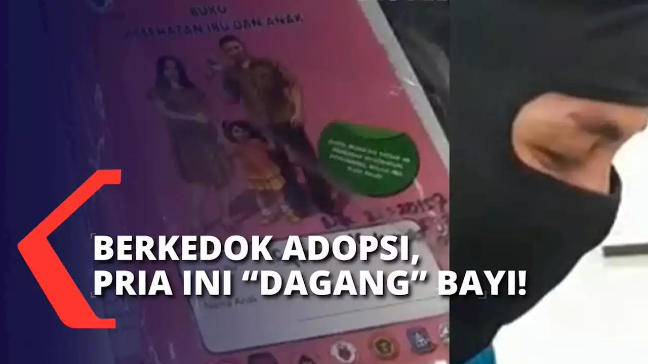 Pria Asal Bogor 'Dagang' Bayi dengan Kedok Adopsi! Pelaku Dijerat Pasal Berlapis