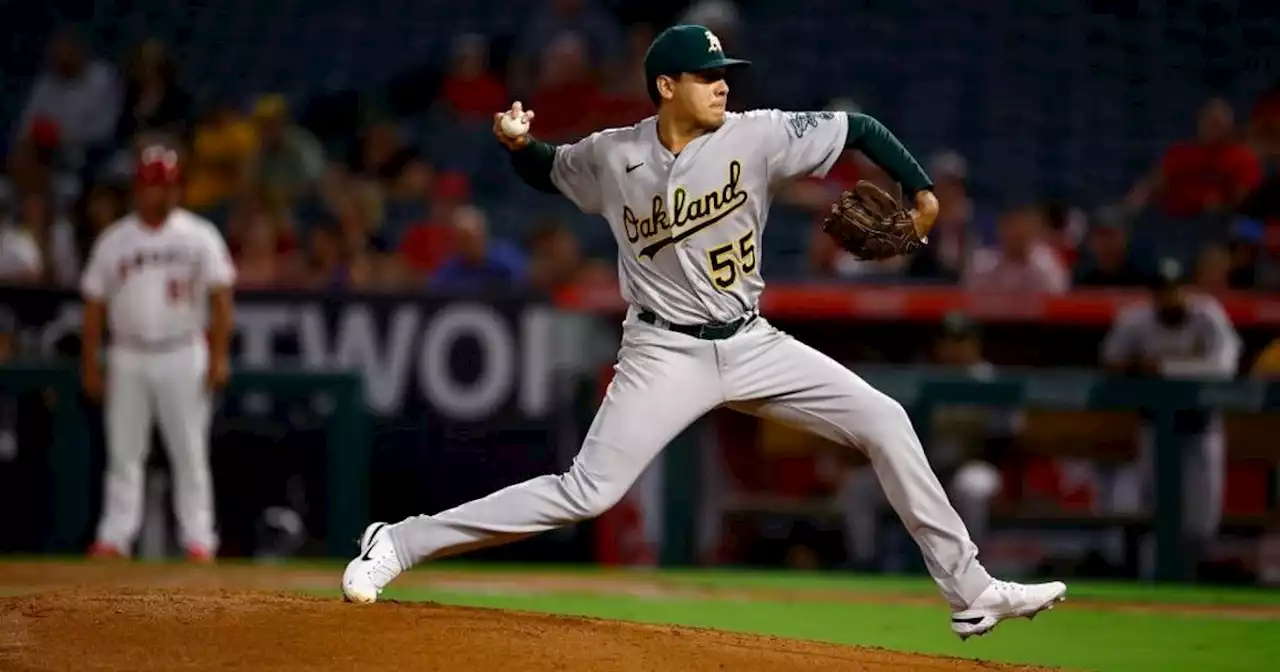 A's lose to Angels in 99th defeat of season