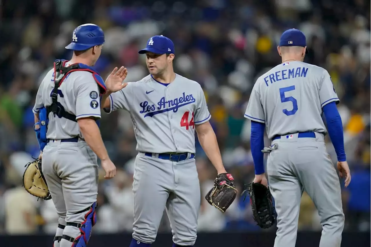 Dodgers shut out Padres for franchise-record 107th win