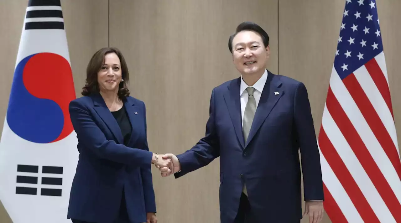 Vicepresidente Usa Kamala Harris in Corea del Sud