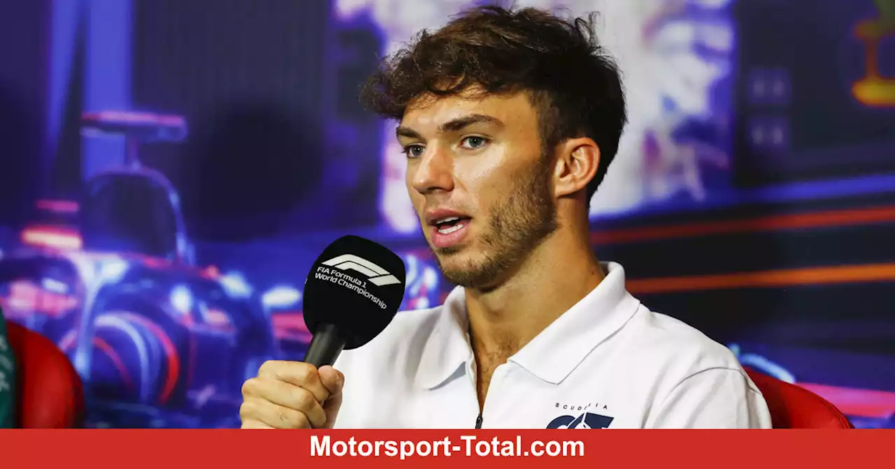 Gasly erwartet Zukunftsentscheidung in 'zwei bis drei Wochen'