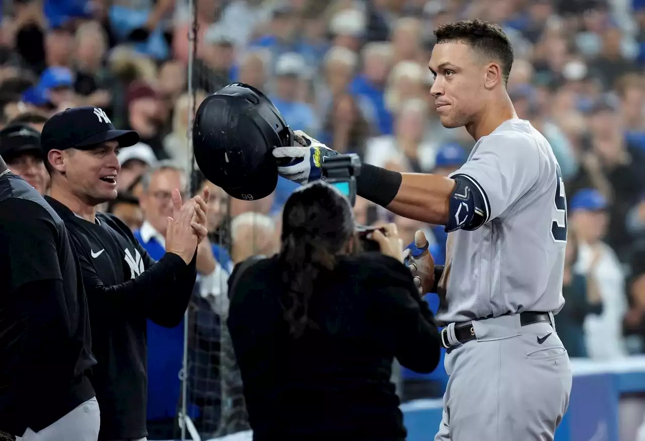 ROGER THAT! Yankees’ Aaron Judge hits 61st home run, ties Maris’ franchise record