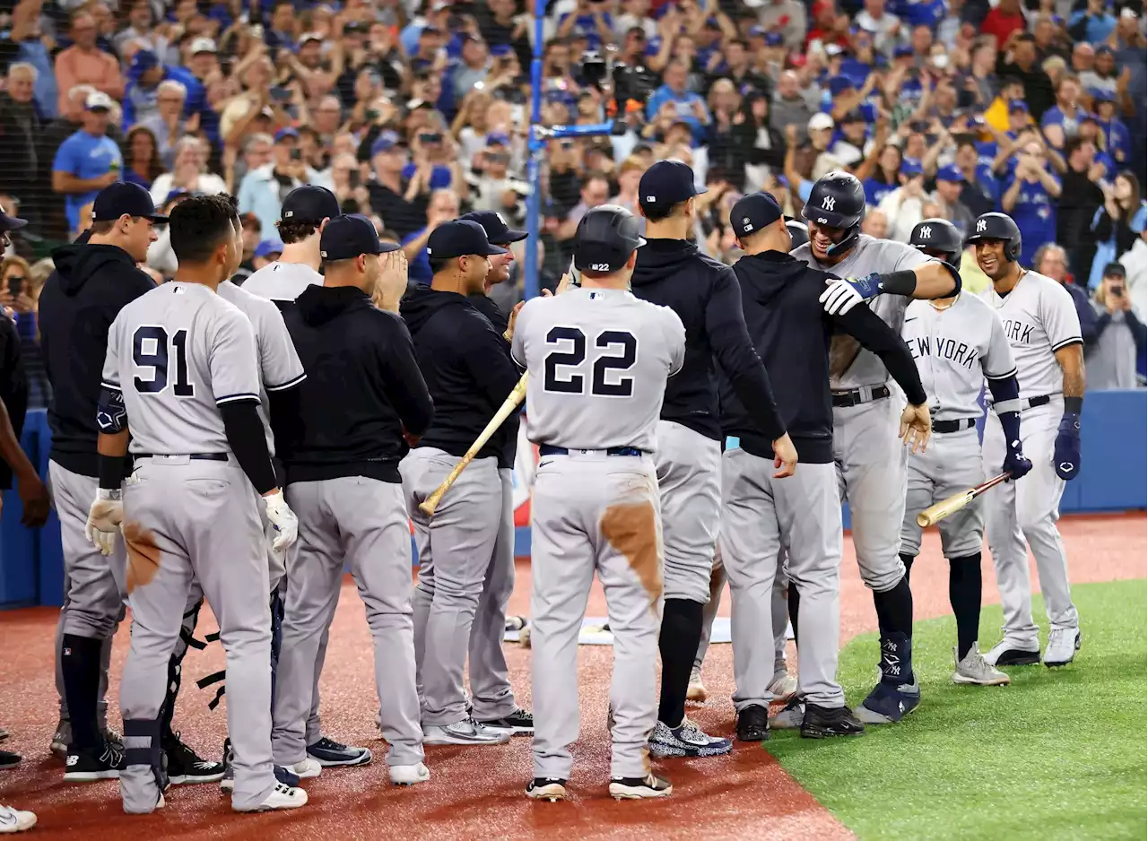 Blue Jays playoff push on hold as Aaron Judge hits historic blast