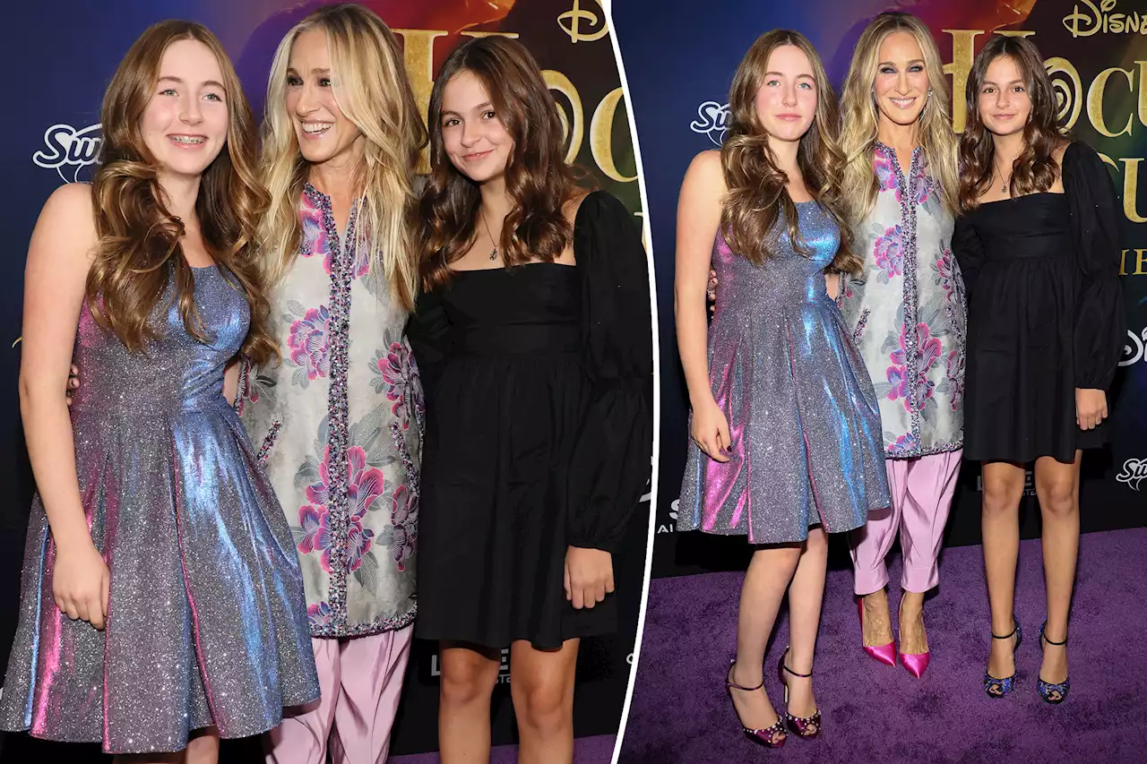 Sarah Jessica Parker’s twins make rare appearance at ‘Hocus Pocus 2’ premiere