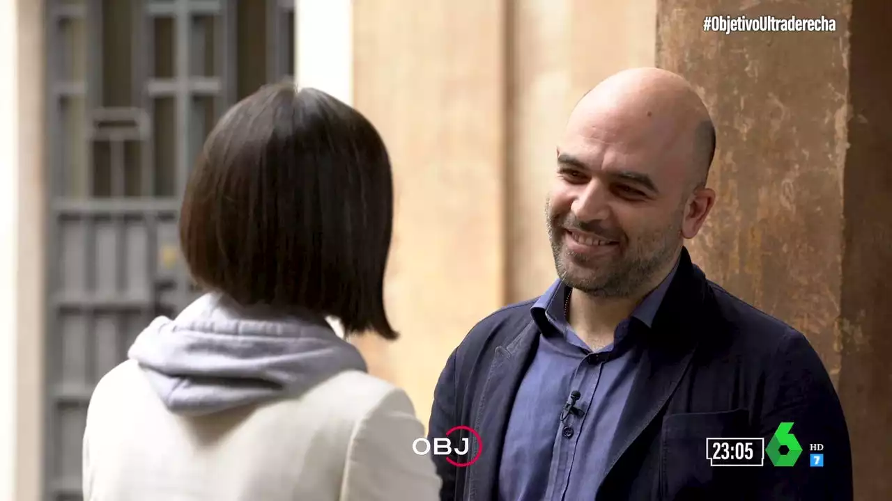 Roberto Saviano advierte sobre la ultraderecha: 'Meloni generará un cambio de rumbo en España'