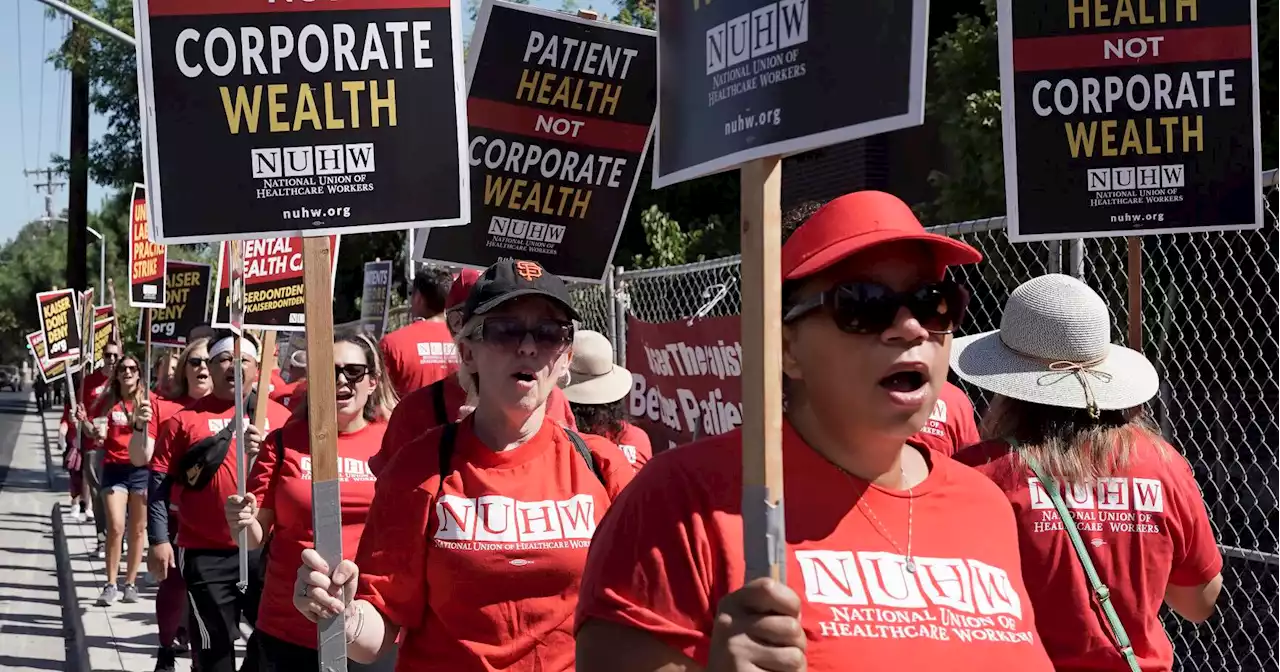 Kaiser draws ire after a no-show at S.F. probe into mental health worker strike