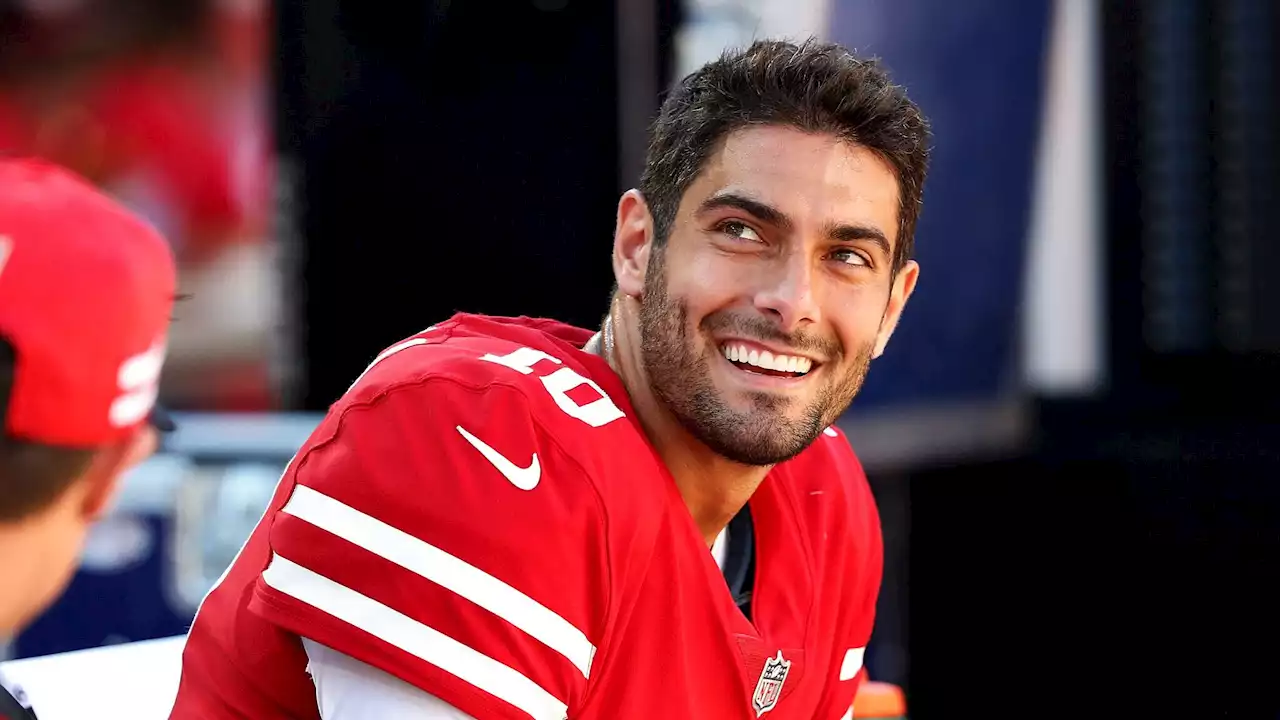 49ers legend raises age-old question: Is Jimmy G too handsome?