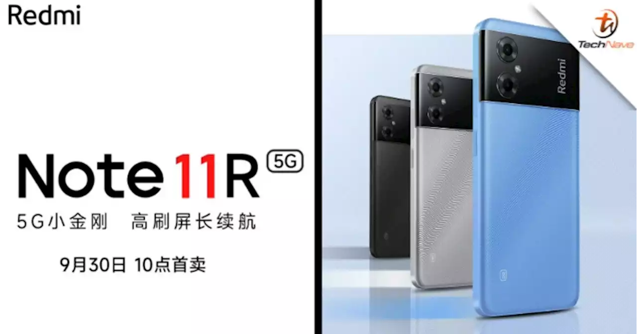 Xiaomi teases the Redmi Note 11R 5G’s specs and design ahead of its release | TechNave