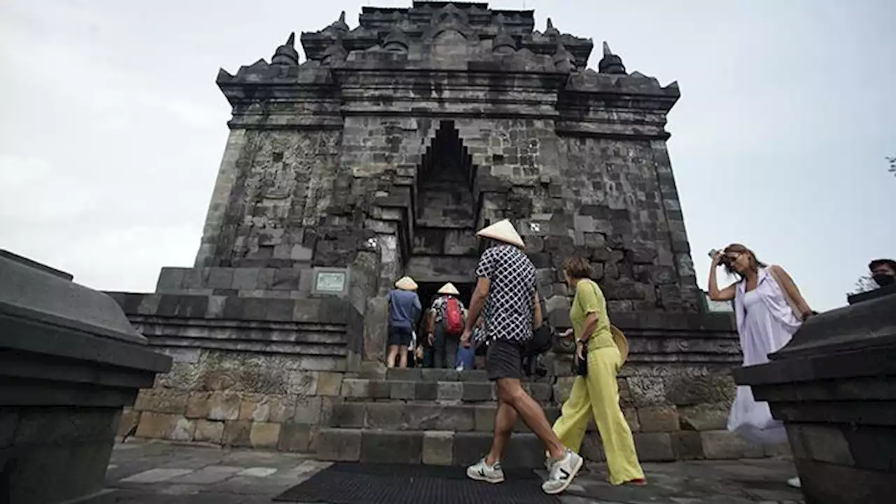 Kunjungan Delegasi 3rd Sherpa Meeting G20 Indonesia ke Candi Mendut