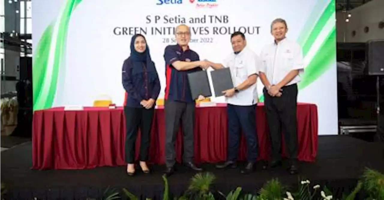 SP Setia rolls out green initiatives with TNB