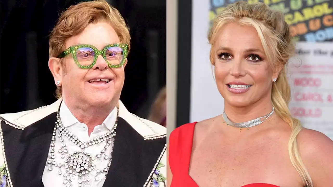 Elton John and Britney Spears’ “Hold Me Closer” Music Video Is a Colorful Display of Intimacy