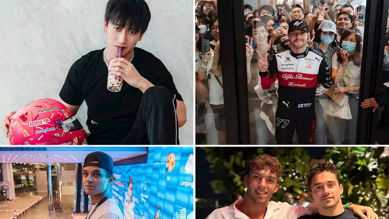 #trending: What F1 drivers are up to in Singapore