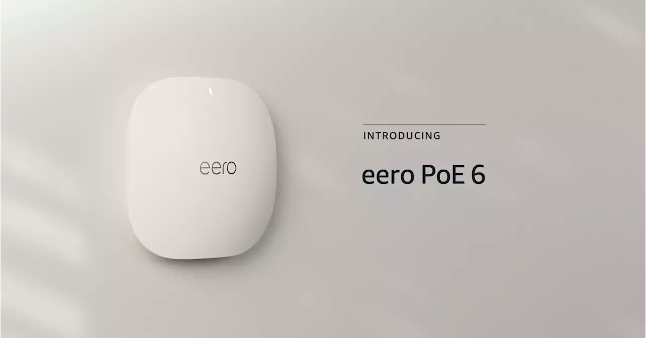 Eero’s realizing that wires can be good, actually