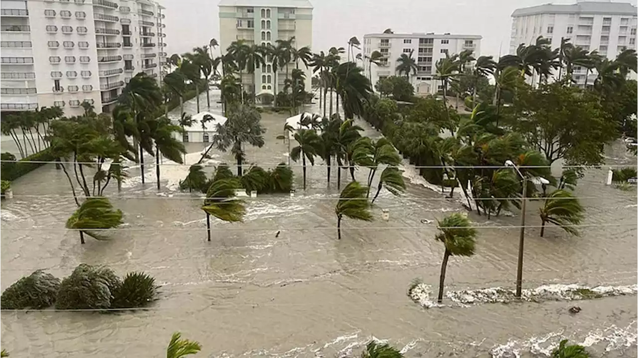 Sturm 'Ian' bringt Florida Stromausfälle und Überschwemmungen