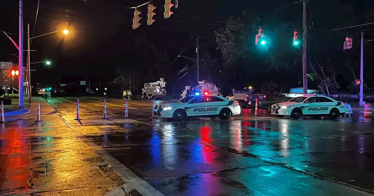 Wilson Mills Road closed in both directions between Interstate 271 and Alpha Drive due to accident