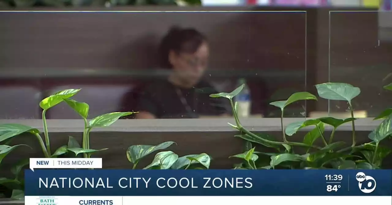 National City sets up cool zones to combat Labor Day weekend heat wave