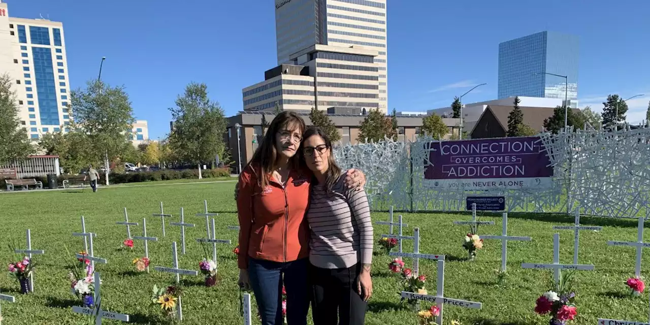 Families devastated by addiction remember loved ones at Park Strip memorial