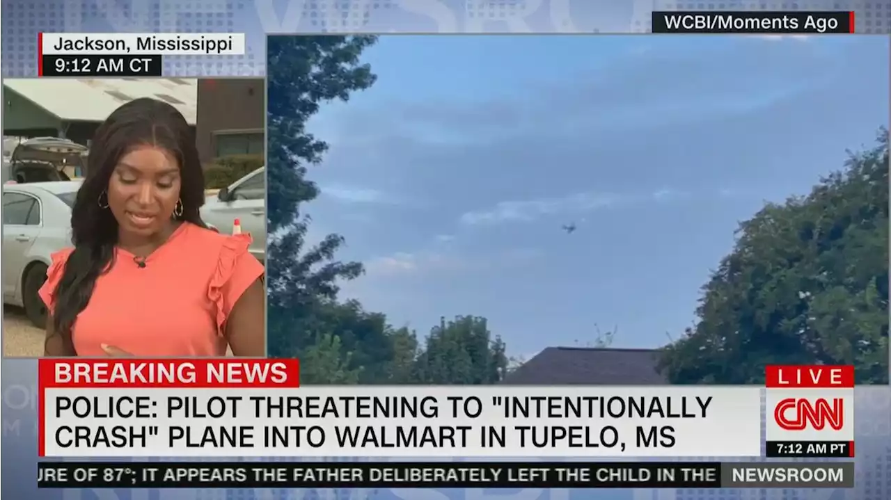 Mississippi city on alert as plane threatens to crash into Walmart