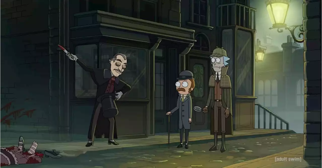 Rick and Morty S06 Opening: Sherlock Rick, Watson Morty Must Happen