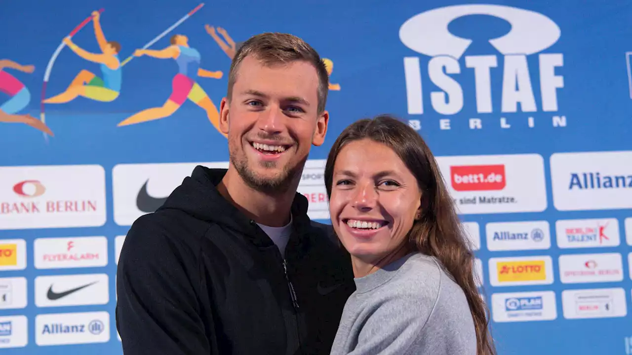 Sportpaar aus der Ukraine feiert Hochzeitstag beim ISTAF