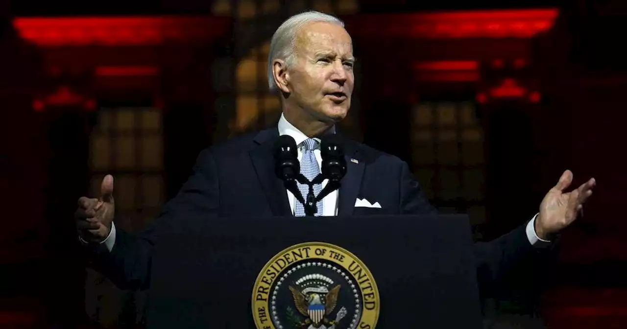 White House defends decision to position U.S. Marines behind Biden during Philadelphia speech