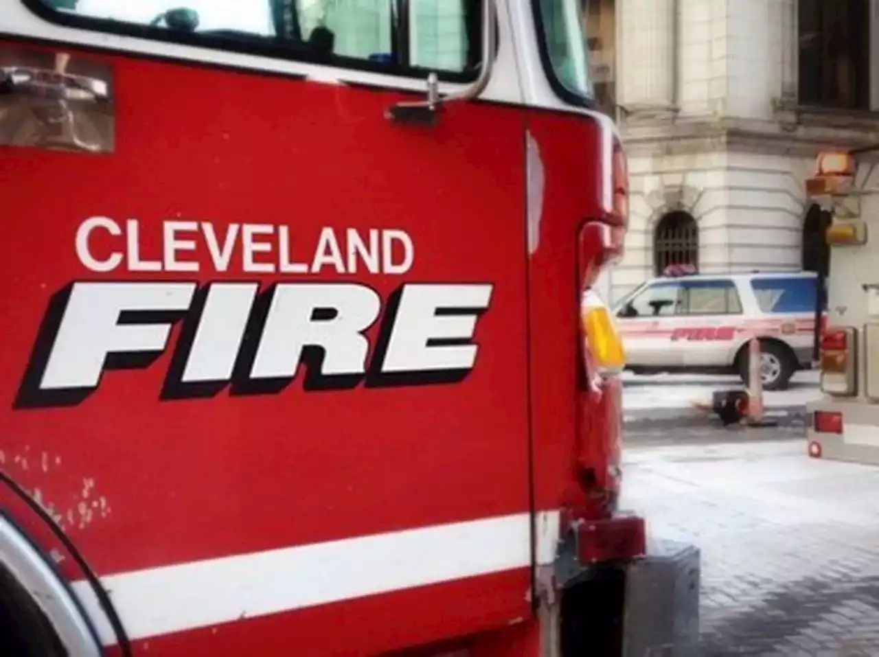 Auto-shop warehouse collapses during overnight fire on Cleveland’s West Side