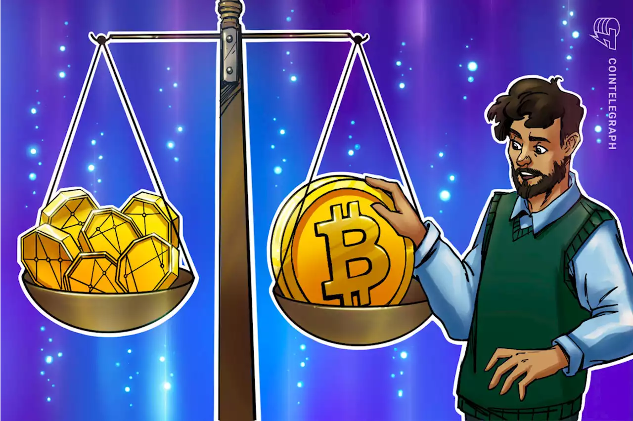 Bitcoin market dominance plumbs 4-year lows as BTC price ditches $20K