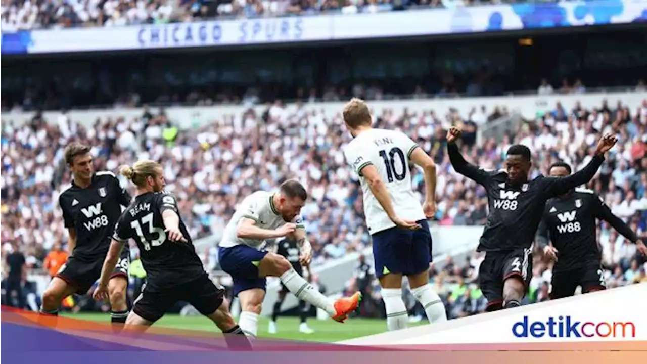 Babak I Selesai, Tottenham Ungguli Fulham 1-0