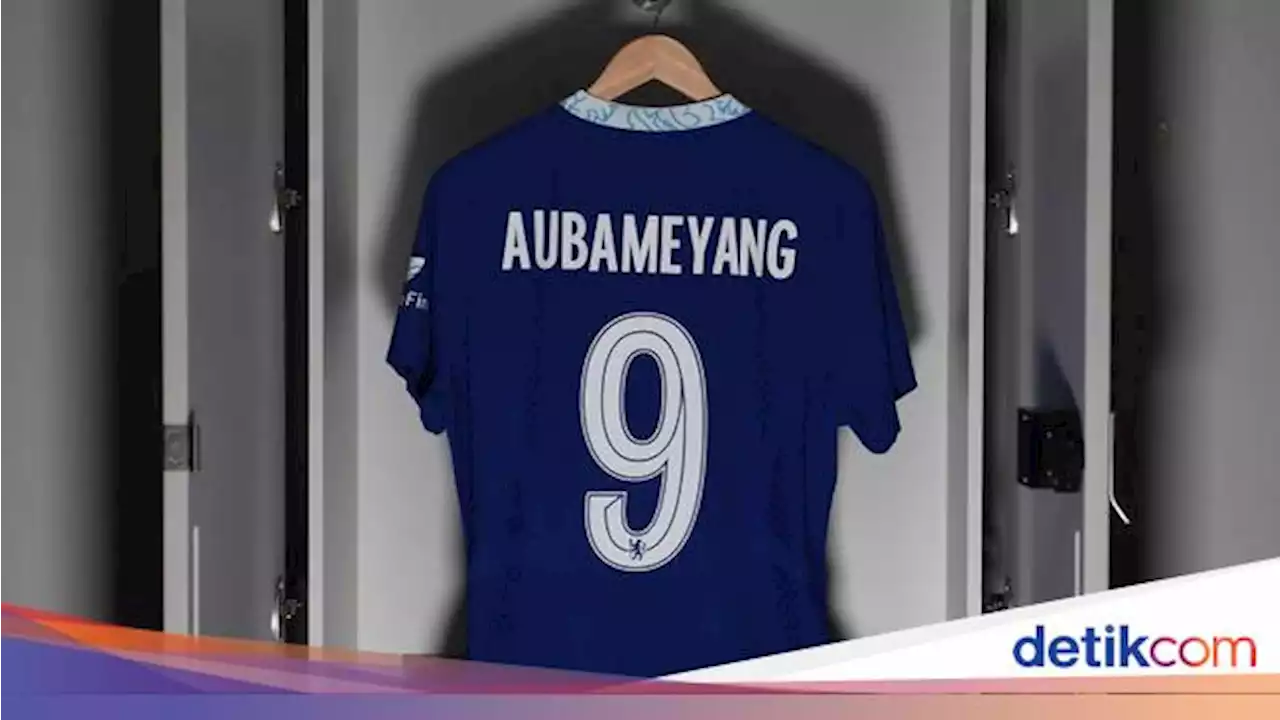 Aubameyang Pakai Nomor 9 di Chelsea, Gak Takut Kutukan?