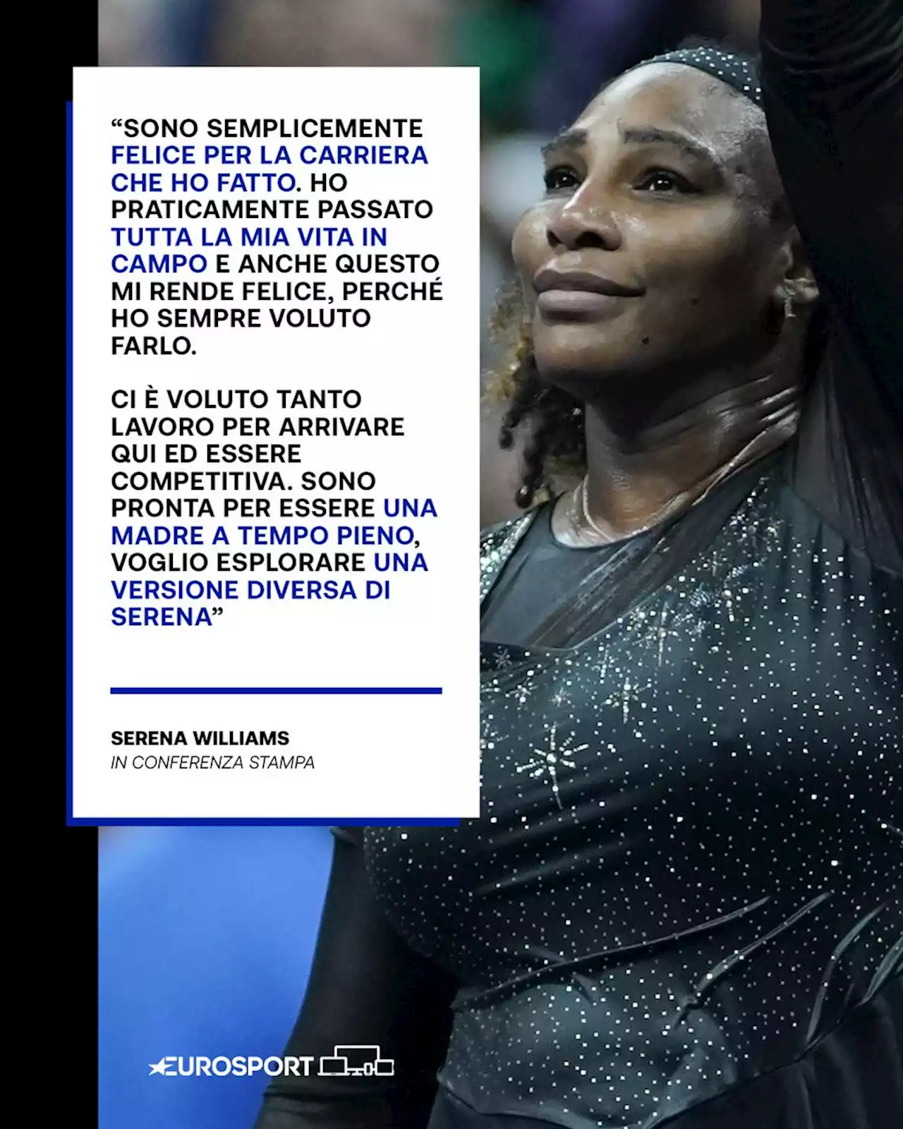 Serena Williams, l'ultima conferenza stampa: 'Ora sono pronta per l'addio, voglio esplorare una nuova versione di me'