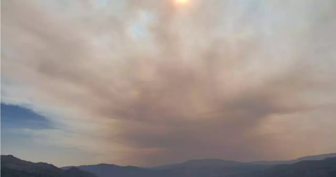 Smoke from local, U.S. wildfires filtering into Okanagan | Globalnews.ca