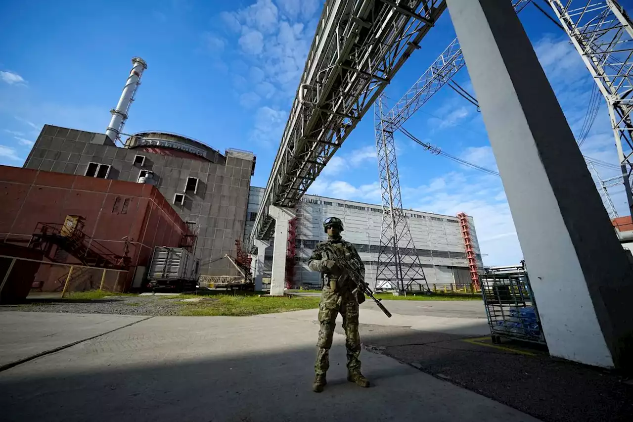 Ukraine’s nuclear plant partly goes offline amid fighting