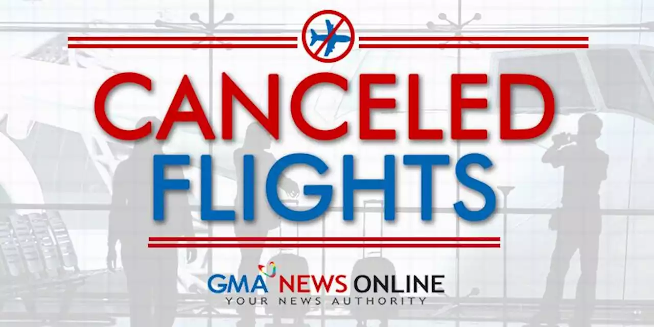 Canceled flights for Saturday, Sept. 3, 2022