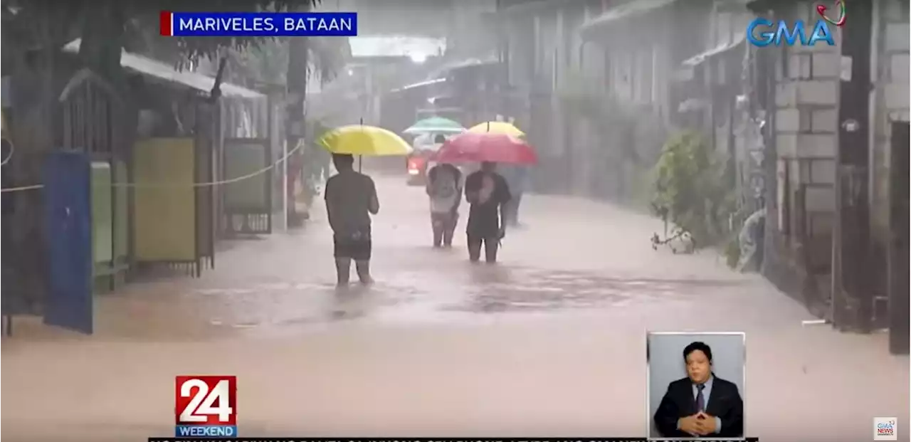 Inclement conditions cause flooding in Bataan areas