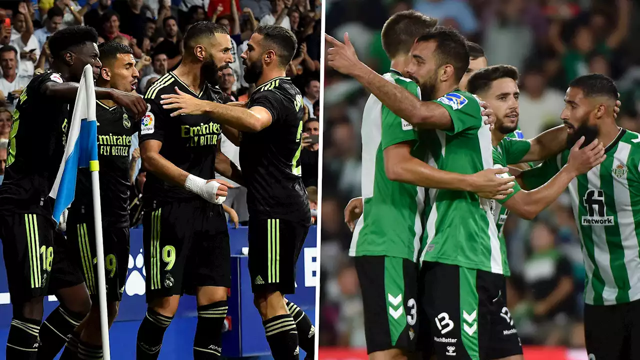 Real Madrid Vs Real Betis: Live Streaming & TV, Prediksi, Susunan Pemain Dan Kabar Terkini | Goal.com Indonesia