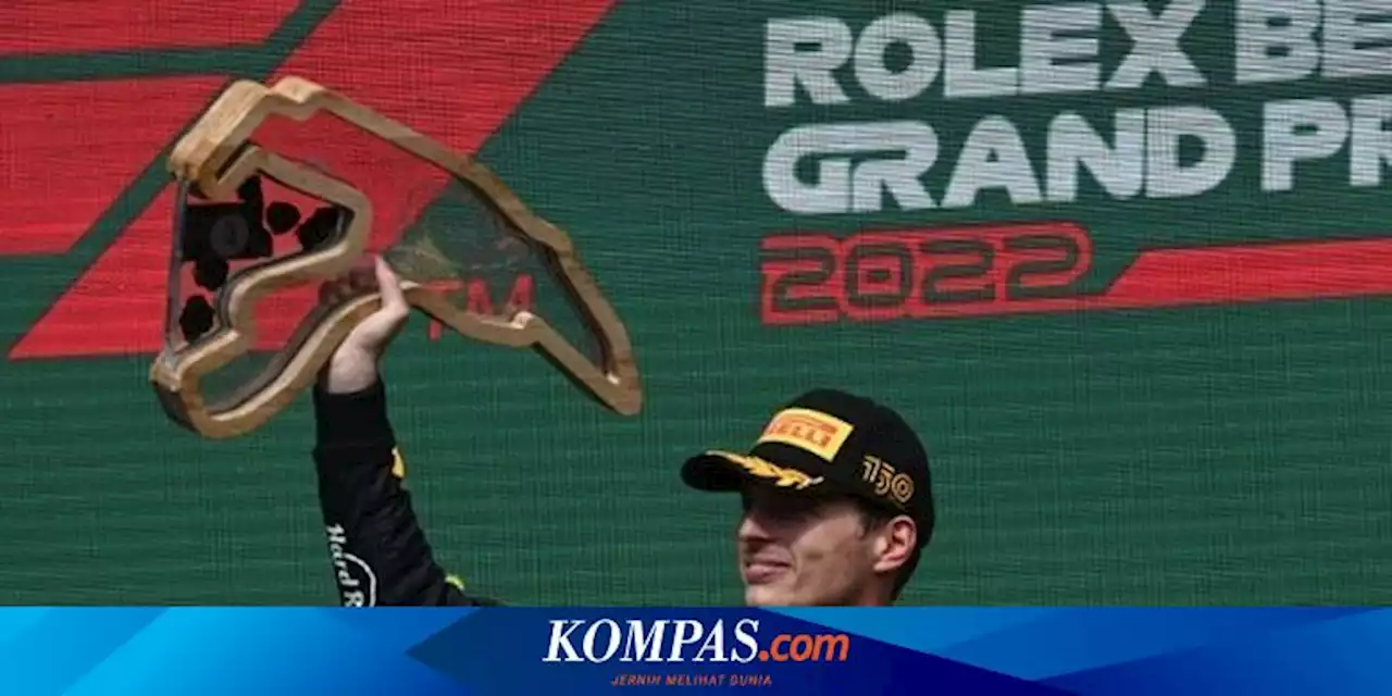 Hasil Kualifikasi F1 GP Belanda 2022: Verstappen Ungguli Duo Ferrari, Hamilton...