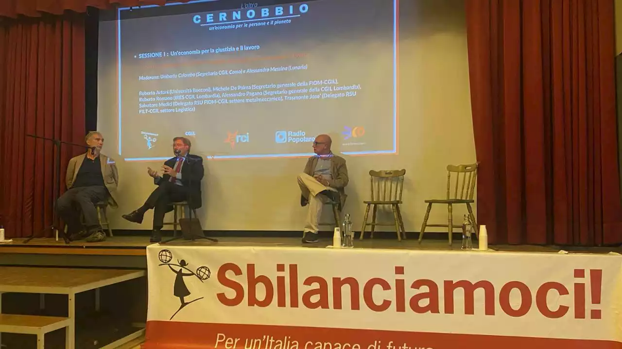 Il ministro Giovannini a Cernobbio: prima del Forum Ambrosetti interviene a sorpresa al controfestival