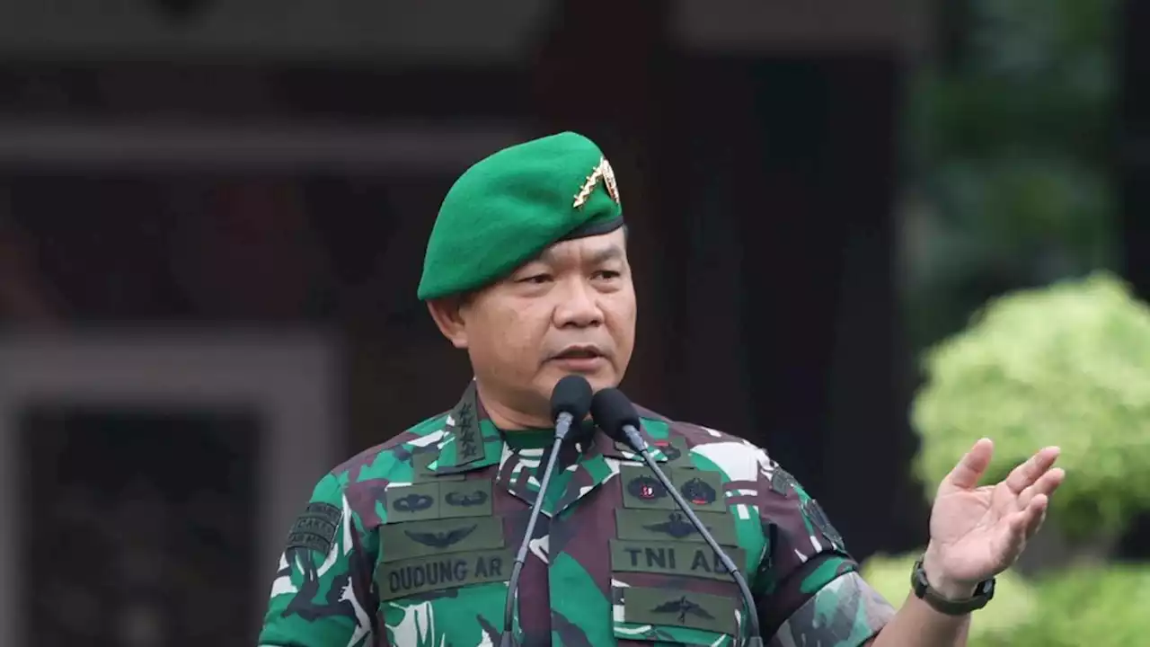 KSAD Dudung Pimpin Sertijab 7 Jabatan Strategis