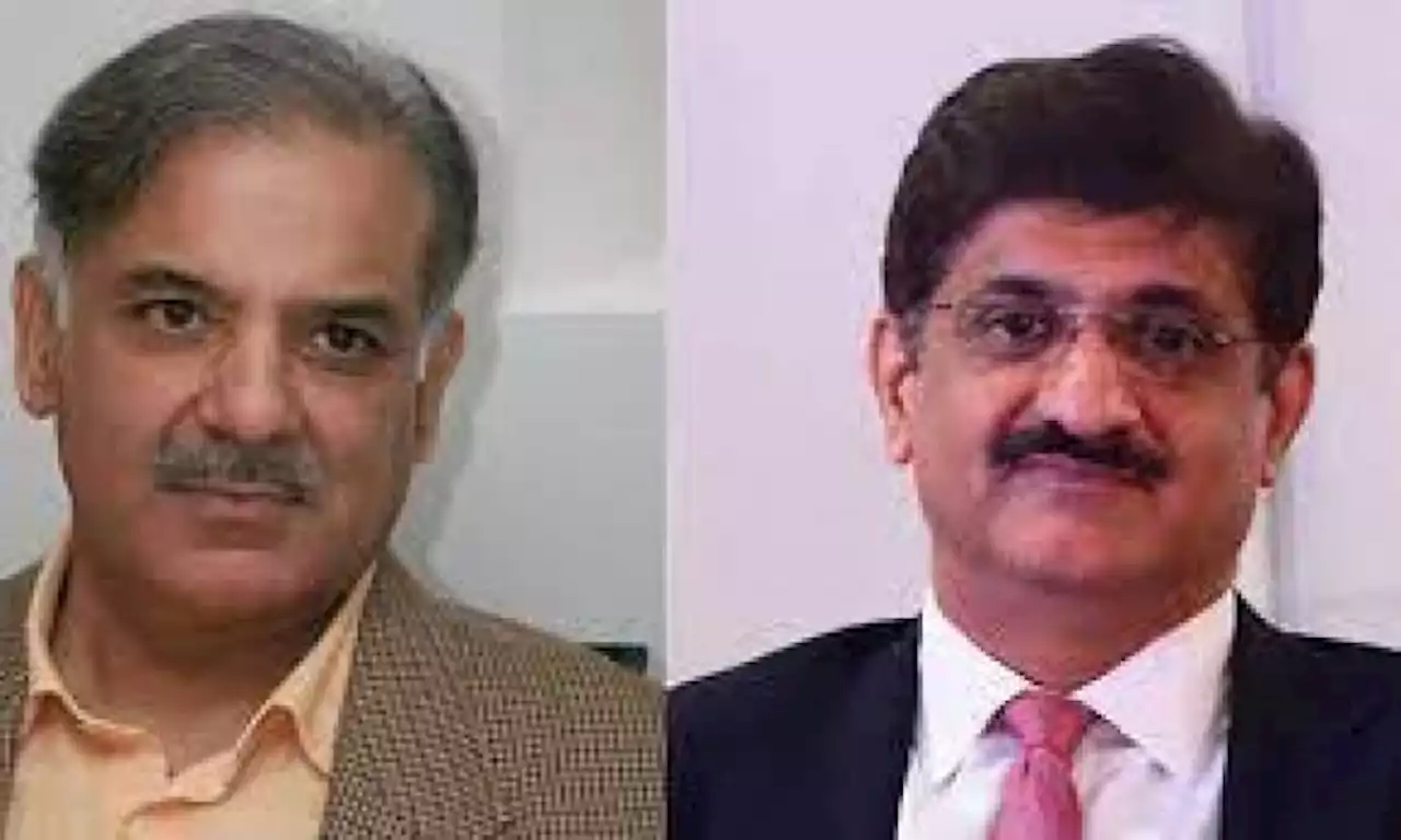 شہباز شریف کا مراد علی شاہ سے ٹیلیفونک رابطہ سیلاب متاثرین کیلئے تعاون کی یقین دہانی