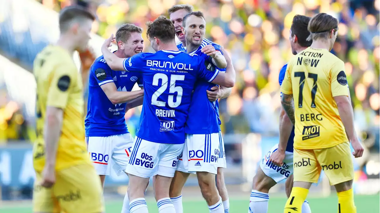 Molde tok langt steg mot seriegull med sterk seier borte mot Glimt