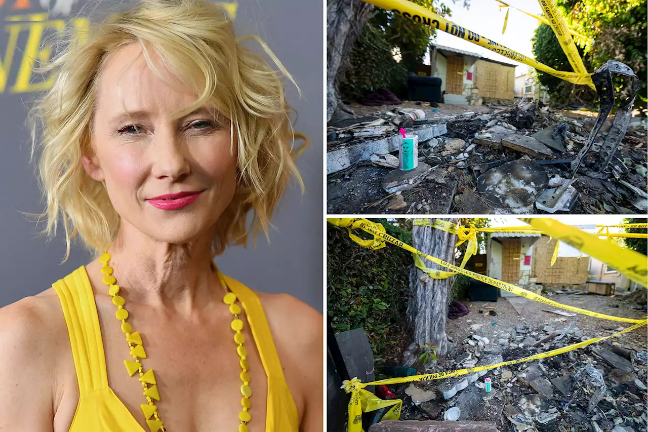 Anne Heche trapped in LA crash inferno for 45 minutes, records reveal