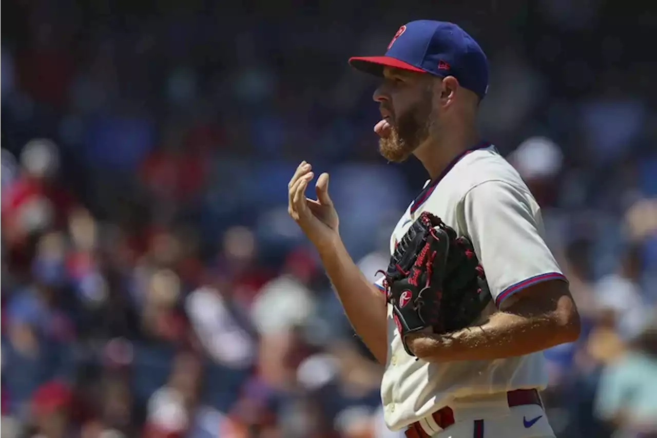 Phillies ace Zack Wheeler still has soreness in his injured right elbow, manager Rob Thompson says