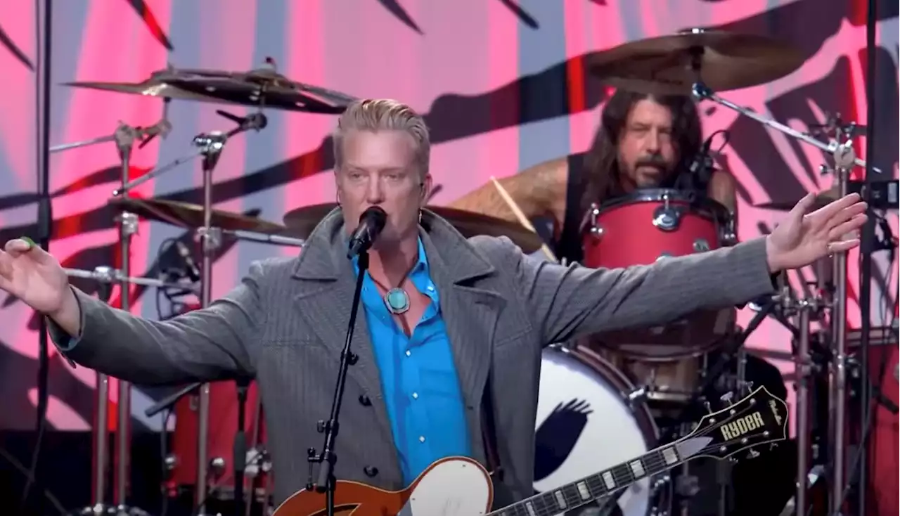 Watch Them Crooked Vultures Reunite at Taylor Hawkins Tribute Concert