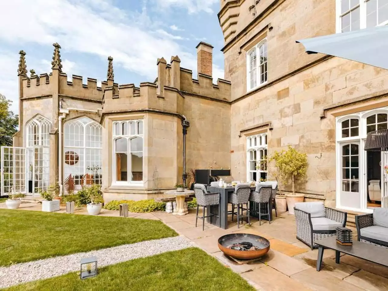 £1 million home at mansion that looks like a castle up for sale near Bridgnorth