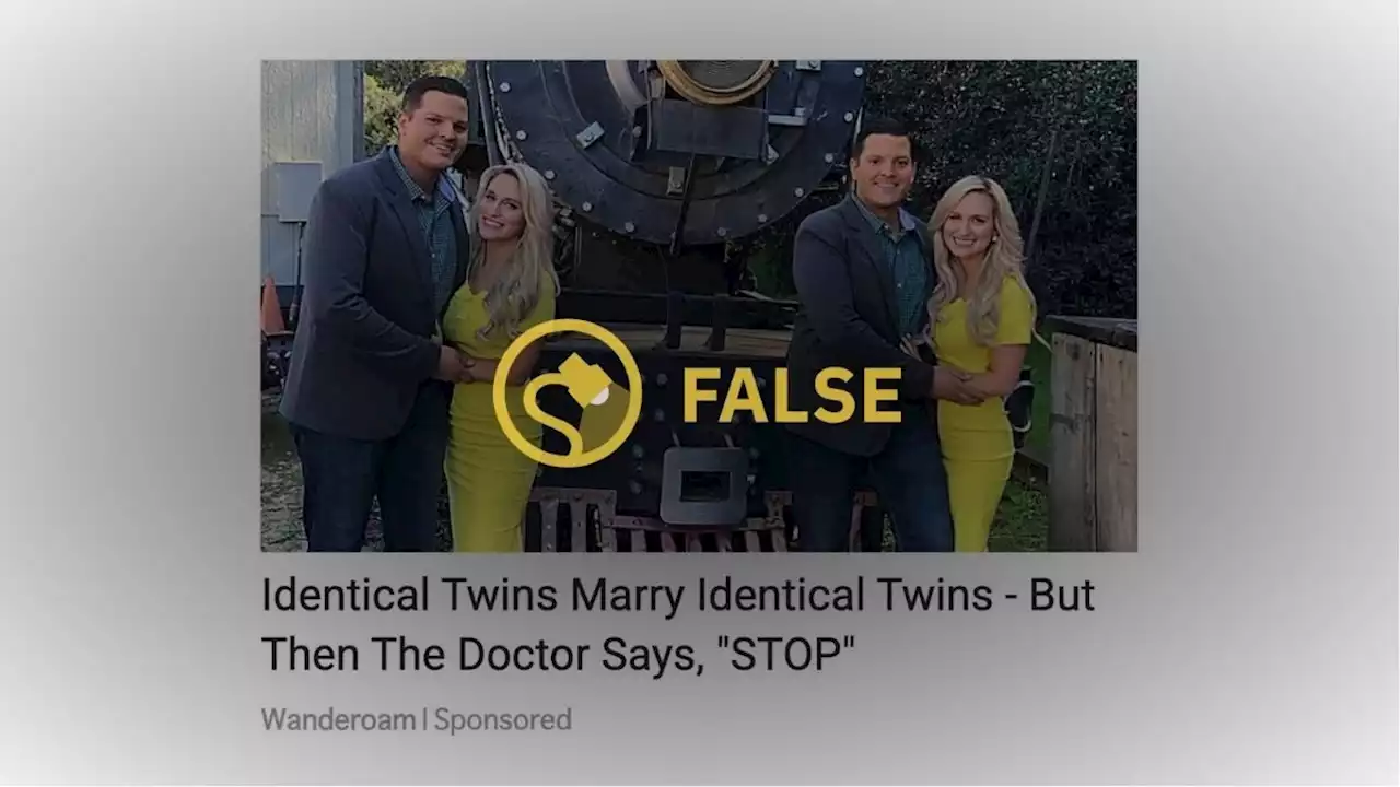 Did a Doctor Say 'Stop' After Identical Twins Married Identical Twins?