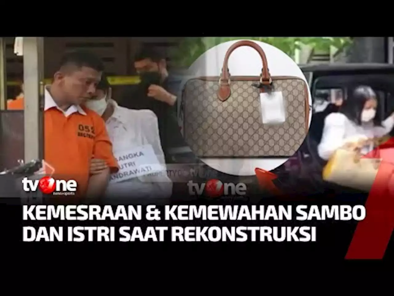 Tas Putri Saat Rekonstruksi Pembunuhan Yosua Menyita Perhatian - tvOne