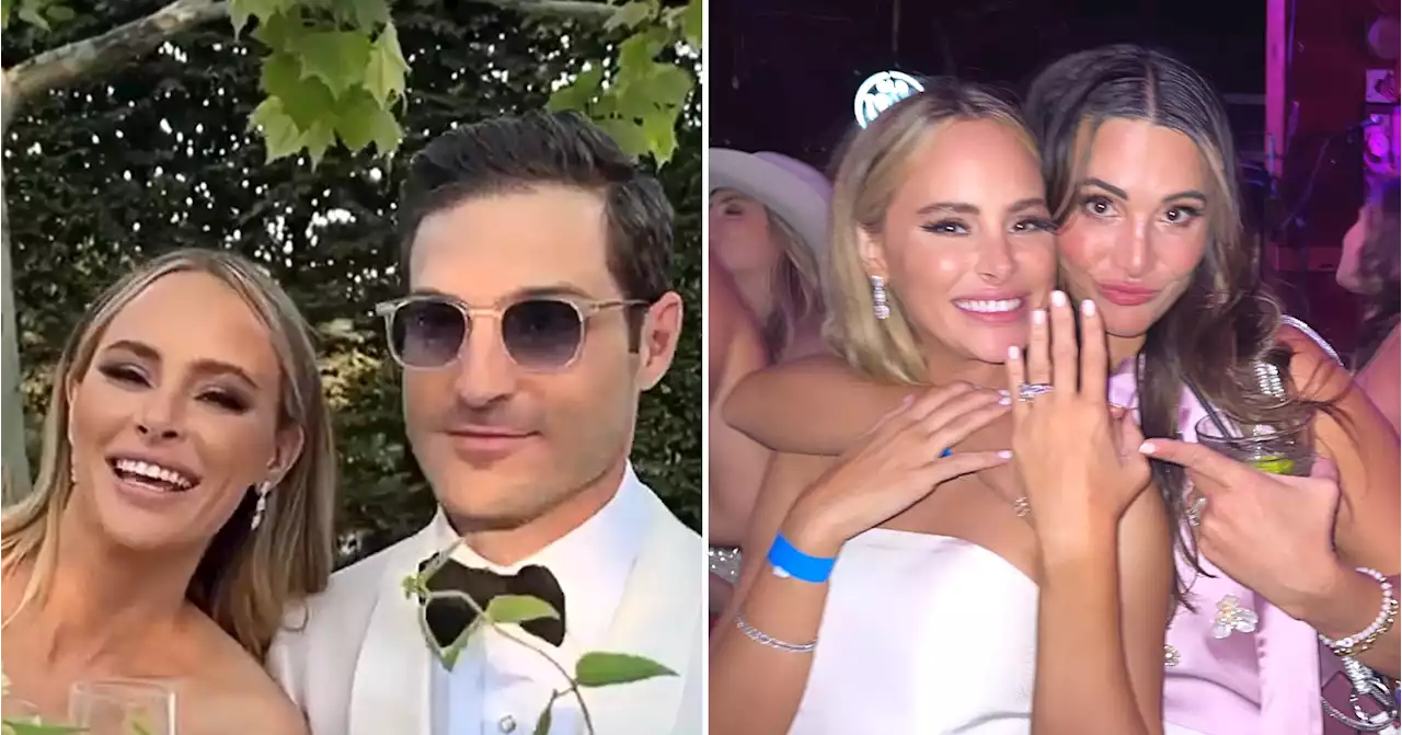 Party Pics! Bachelor Nation Attends Amanda Stanton, Michael Fogel's Wedding