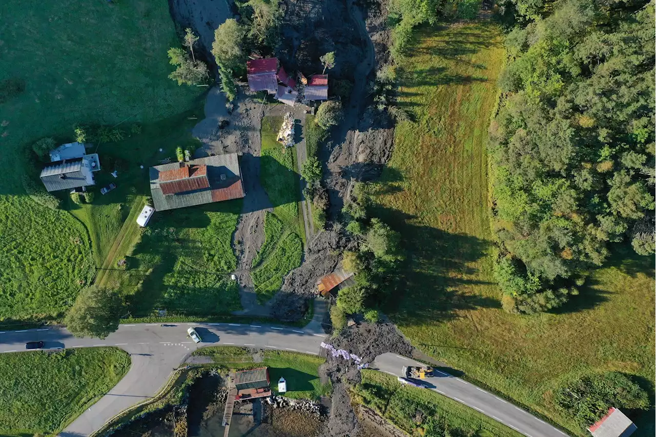 Statens vegvesen om skredet i Heim: Så langt ingen tegn til kvikkleire