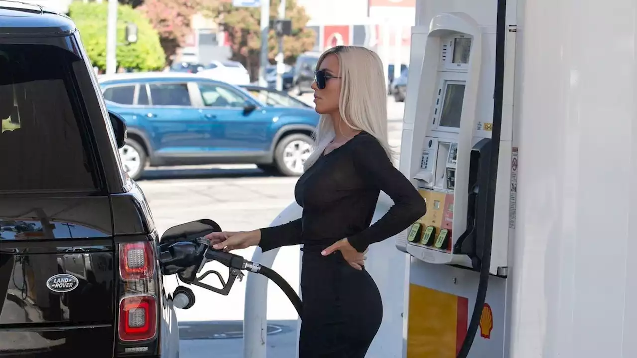 I’m Transfixed By Kim Kardashian’s Gas Station Looks